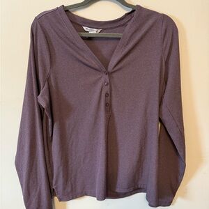 Athleta NWT Uptempo Ribbed Henley